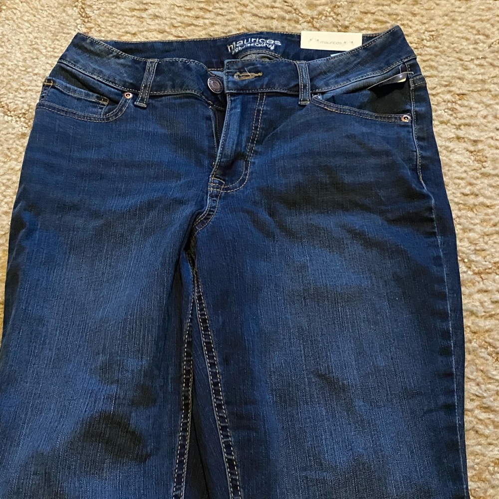 2 Pair of Maurice  Blue Jeans Brand New With Tags . Price is for both pairs